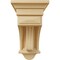 Ekena Millwork 6 1/2"W x 6 1/2"D x 12"H Raised Fluting Corbel, Alder COR06X06X12RAAL - alternate 4